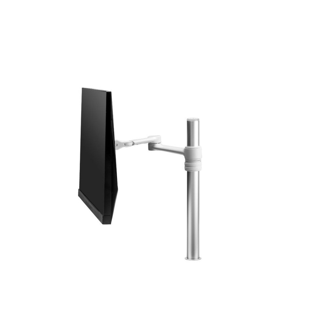 Atdec AF-AT-SW Single Swing Arm on Post - White - Image 1