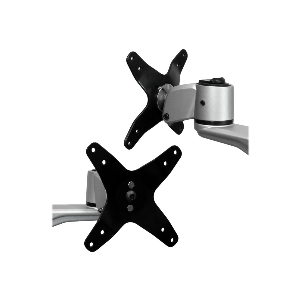 StarTech ARMDUAL30 DUAL MONITOR DESK MOUNT <30", <24" (STACKED), <9KG, FULL MOTION, SILVER, VESA - Image 7