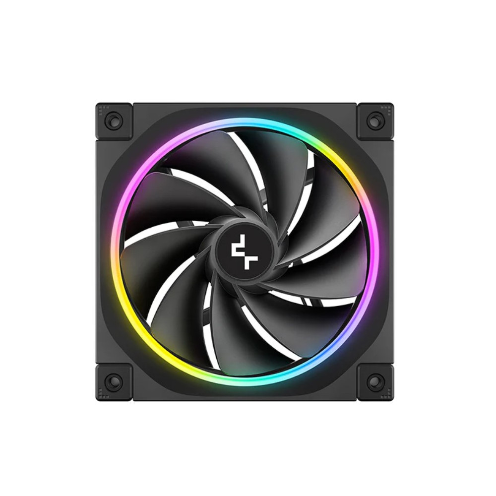 DEEPCOOL R-FL12R-BKAPN1-G FL12R 120mm Unique Addressable RGB High Performance Fans, Low Noise, 4-pin PWM, Fluid Dynamic Bearing - Image 1