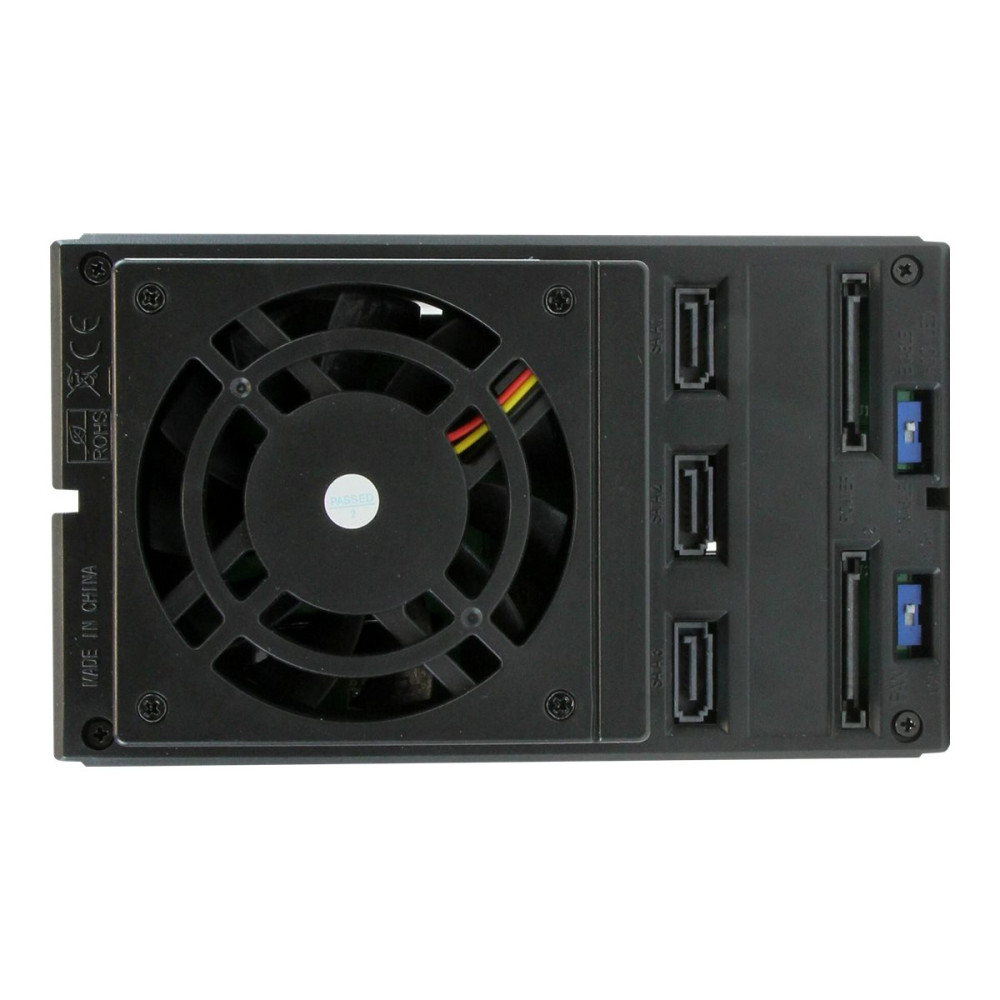 StarTech HSB3SATSASBA 3 BAY 3.5" SATA/SAS TRAYLESS MOBILE RACK BACKPLANE - Image 2