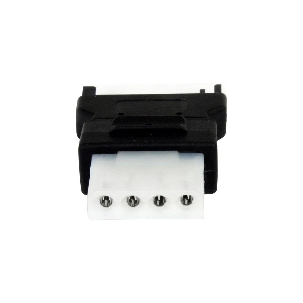 StarTech LP4SATAFM SATA to LP4 Power Cable Adapter - 1 x 15-pin SATA Male - 1 x 4-pin LP4 Power Female - Black - Image 3