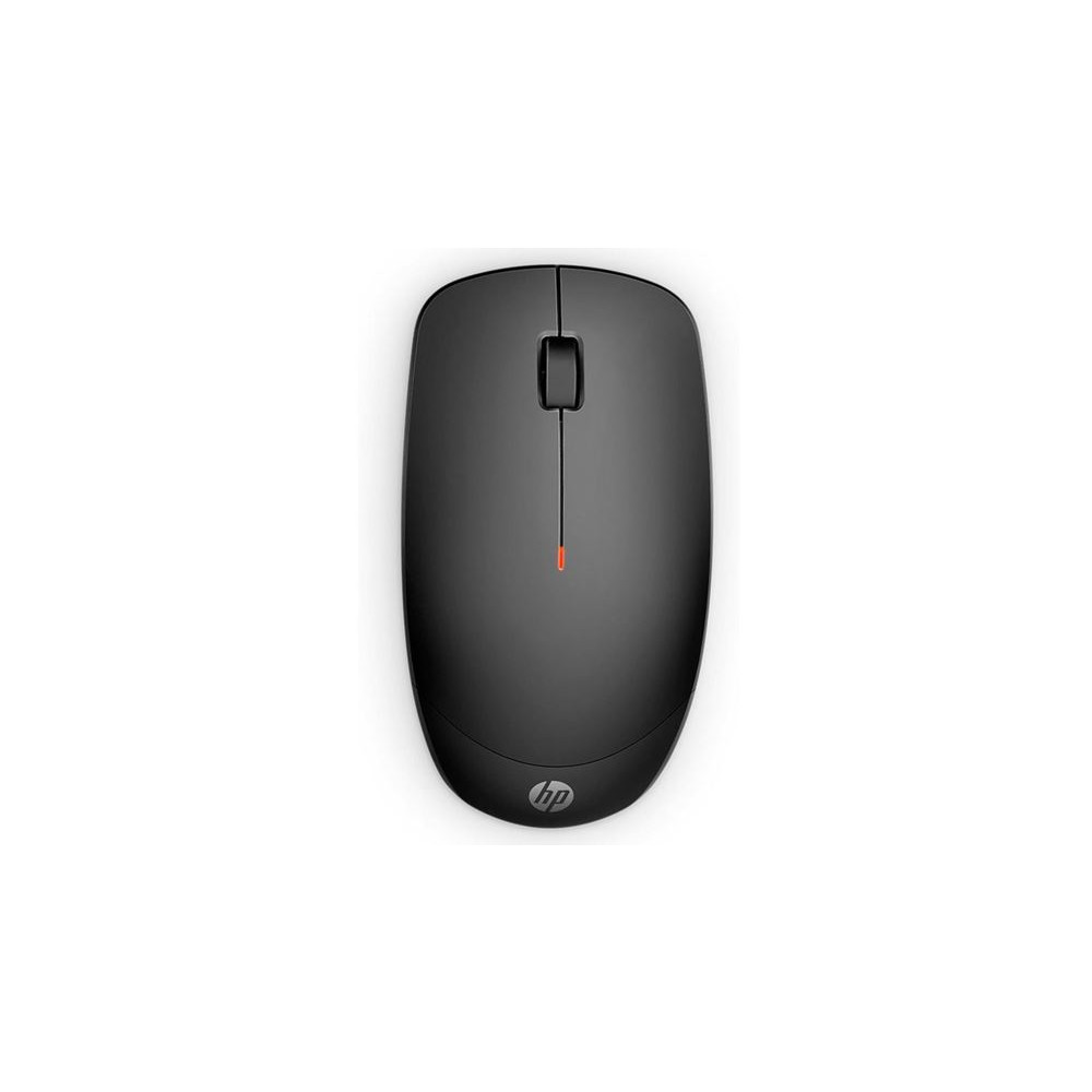 HP 4E407UT 235 Slim USB Optical Wireless Mouse - 2.4GHz 1600DPI 3 Buttons Red Optical Tracking Comfortable Sleek Durable USB Dongle 18 mths battery life - Image 1