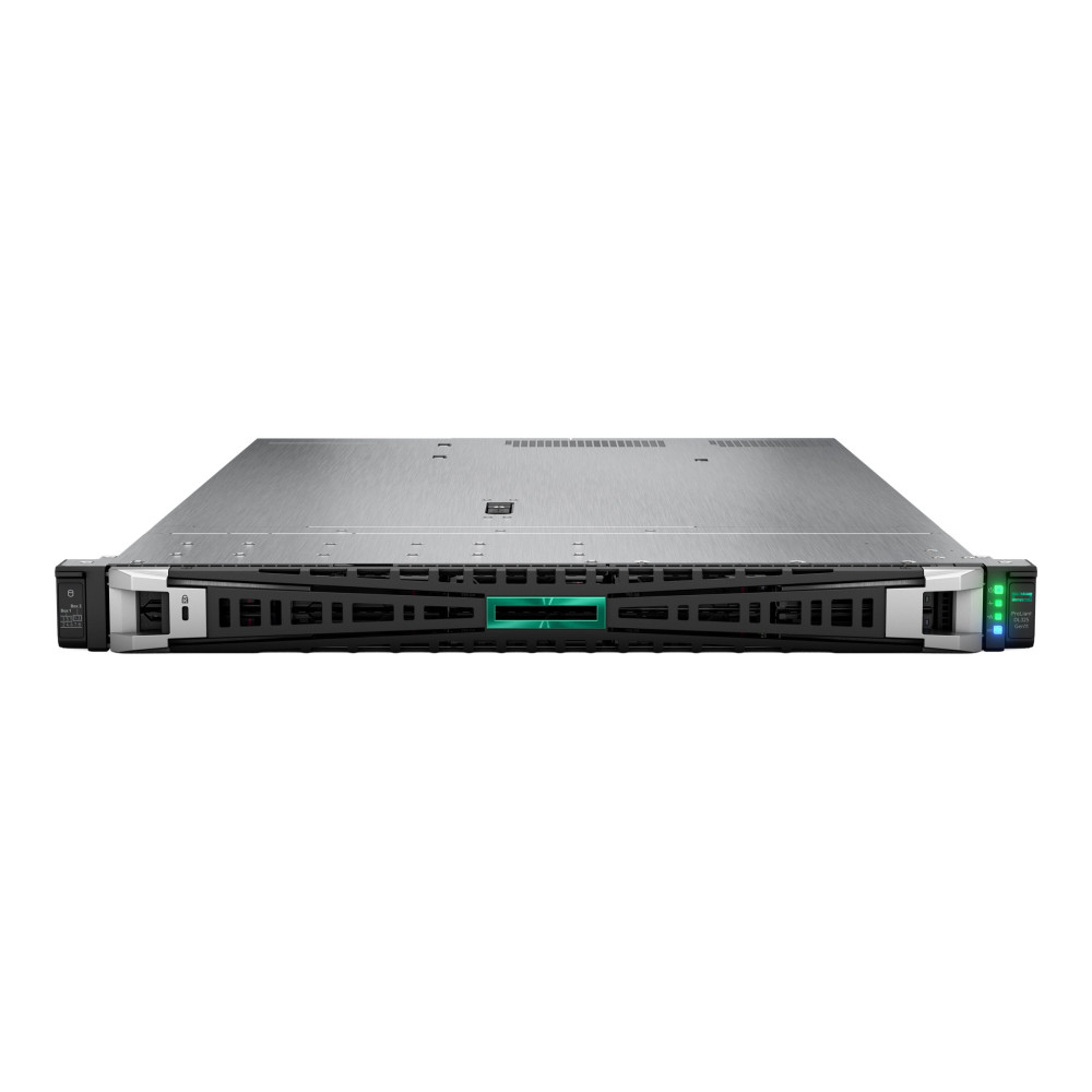 HPE P79763-375 ProLiant DL325 Gen11 9224 2.5GHz 24c 1P 4x32GB-R 8SFF NS204i-u MR408i-o 2x800W 3Y WTY - Image 1