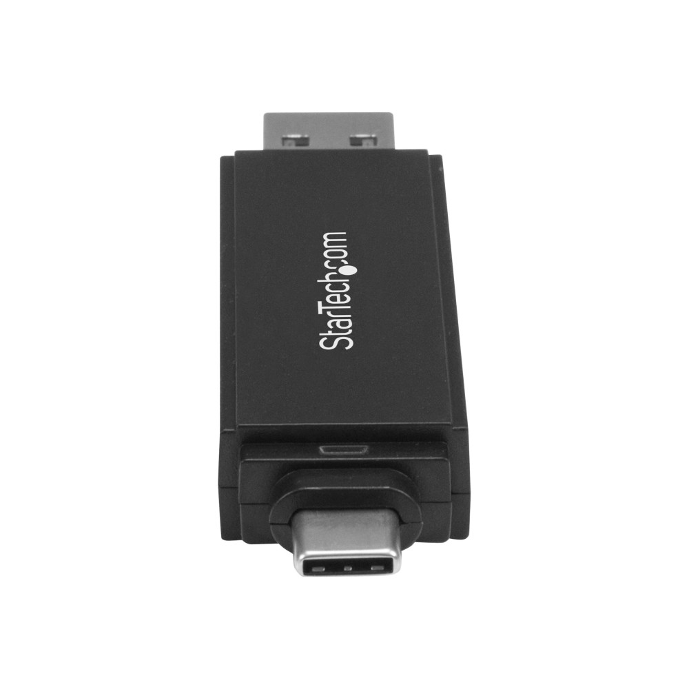 StarTech SDMSDRWU3AC SD AND MICRO SD CARD READER, USB-A AND USB-C CONNECTOR, 2YR - Image 1