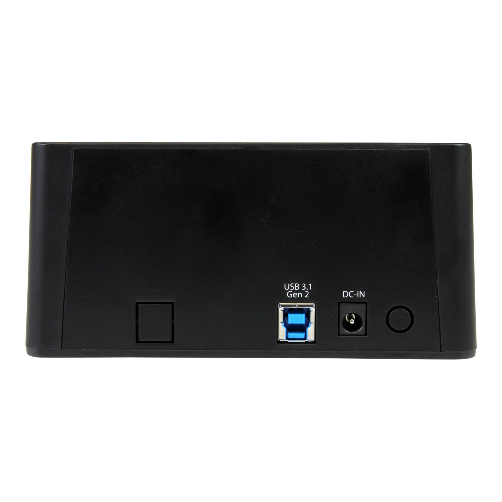 StarTech SDOCK2U313R USB 3.1 (10GBPS) HDD DUPLICATOR DOCK - 2.5" & 3.5" SATA SSD/HDDS, 2YR - Image 3