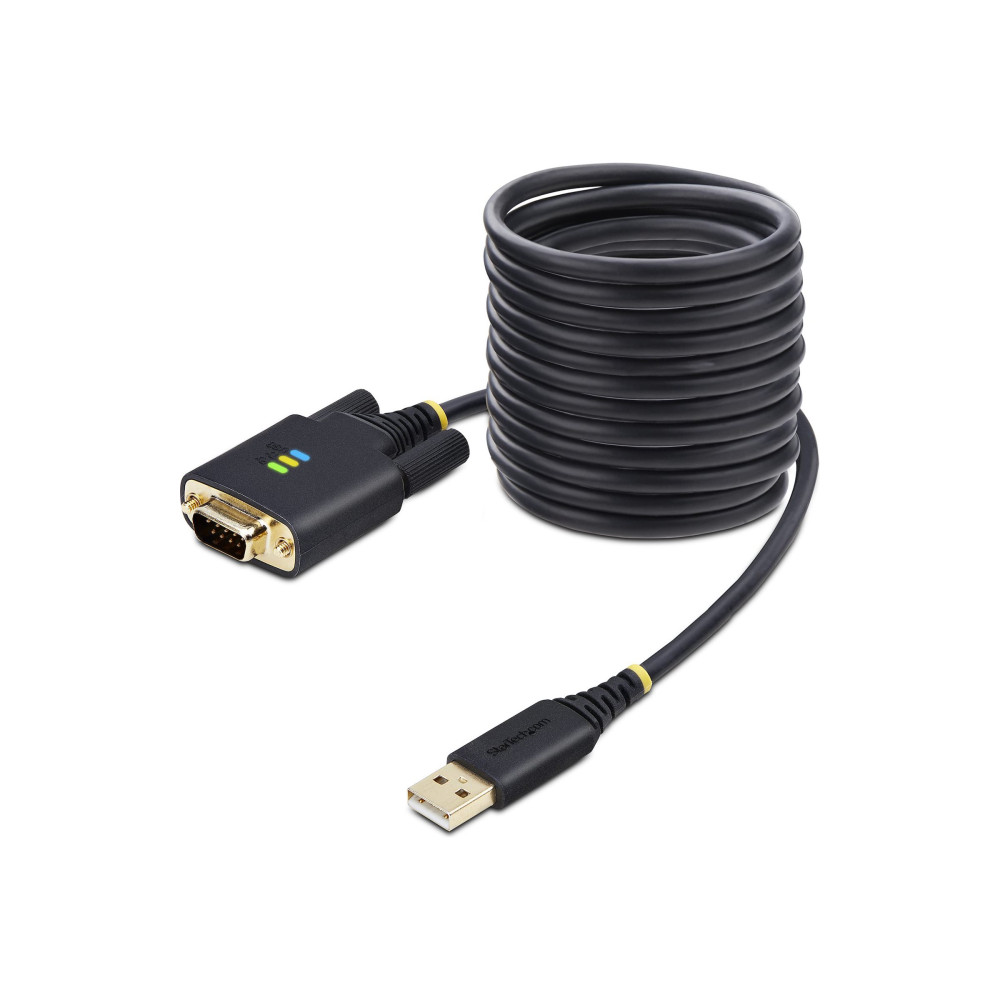 StarTech 1P10FFC-USB-SERIAL 10FT (3M) USB TO SERIAL ADAPTER CABLE, COM RETENTION, INTERCHANGEABLE SCREWS/ - Image 2