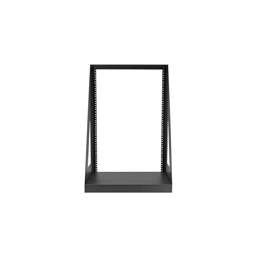 StarTech 2POSTRACK16 2-Post 16U Heavy-Duty Desktop Server Rack, Small Open Frame 19in Network Rack for Home/Office IT Equipment, TAA Compliant - 16U 2-Post Open frame desktop rack unit for 19" servers/data/studio units - For small office/home sp - Image 2