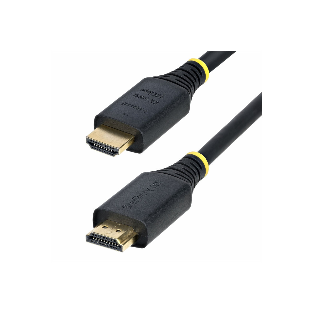 StarTech HDMI21-CBL-8K60-1M 1M (3.3FT) CERTIFIED ULTRA HIGH SPEED HDMI 2.1 CABLE, 8K60HZ, LTW - Image 2