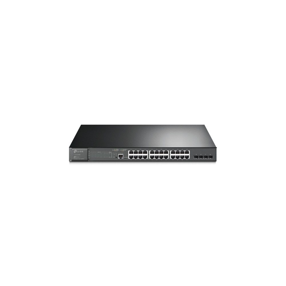 TP-LINK SG3428MP OMADA 28-PORT MANAGED GIGABIT L2+ RACK SWITCH, POE+(24), SFP(4), 384W, 5YR - Image 1