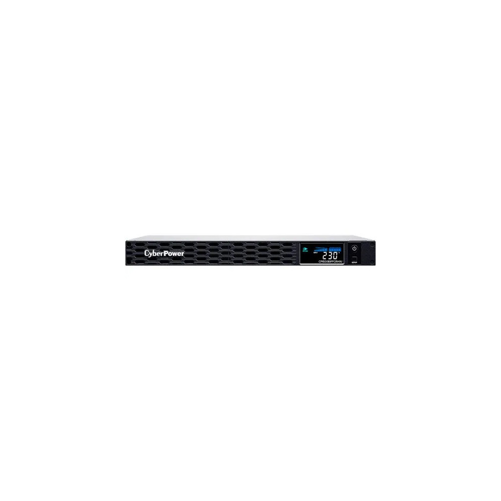 CyberPower CP1500EIPFCRM1U PFC Sinewave Short-Depth Series 1500VA / 900W Rackmount UPS - 1U - 6V/9Ah*4, 6x IEC C13, 2 Yrs Adv. Rep. WTY Incl. internal Battery - Image 1