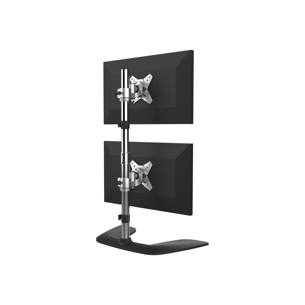 StarTech ARMDUOVS VERTICAL DUAL MONITOR STAND - FREE STANDING MOUNT 27 INCH VESA 5YR - Image 3