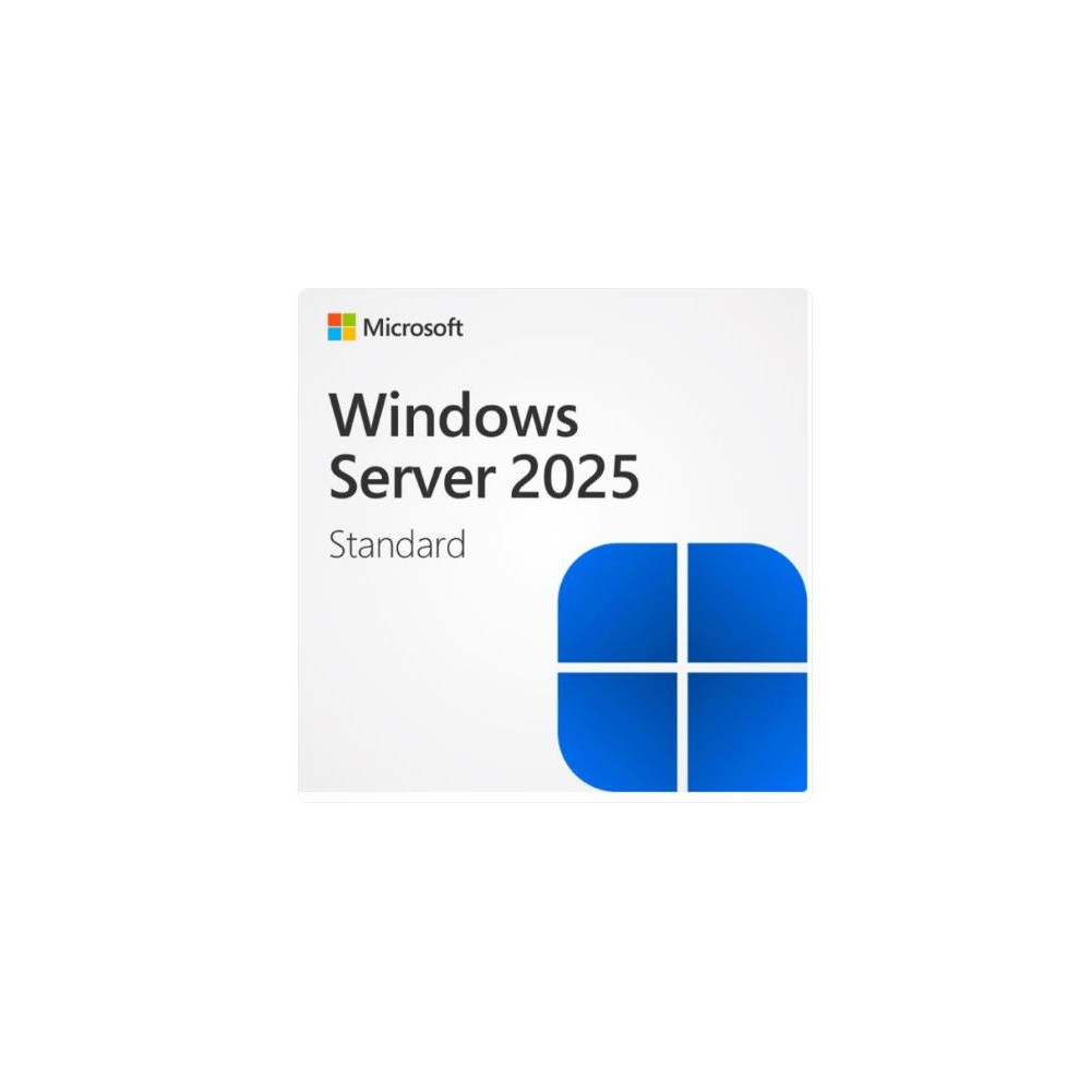 Microsoft EP2-25187 Windows Server 2025 Standard Edition Base License for 16 Cores (OEM). Office and Corporate Enhanced Security & Remote No Refund/Downgrade - Image 1