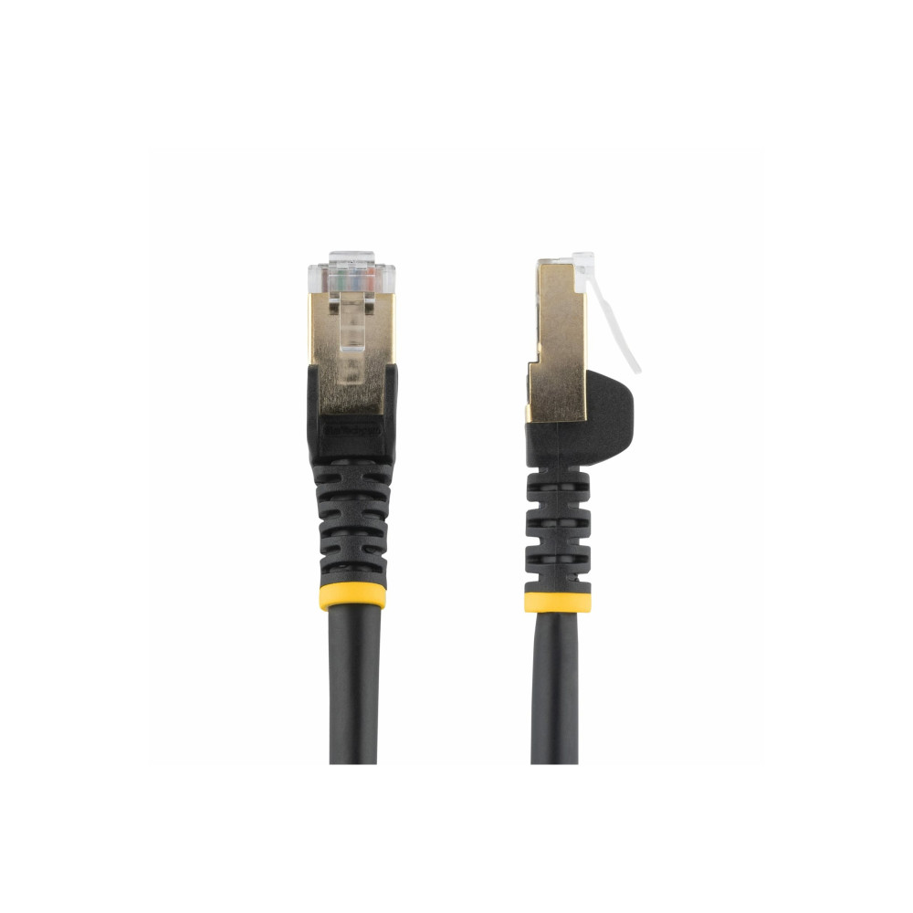 StarTech 6ASPAT150CMBK 1.5M, CAT6A ETHERNET CABLE, SNAGLESS, PATCH CABLE, BLACK LTW - Image 1
