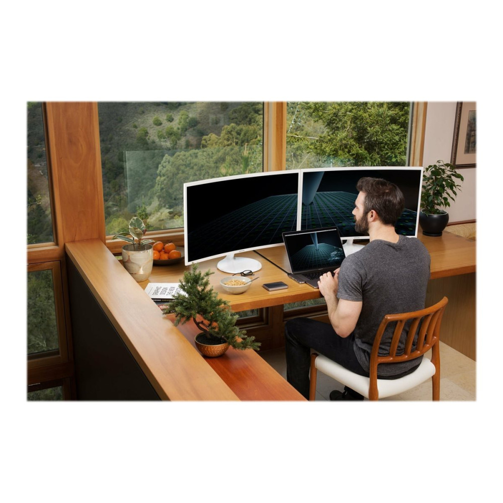 Targus GN28D-GRAY HYPERDRIVE PRO 8-IN-2 USB-C HUB - GRAY - Image 9
