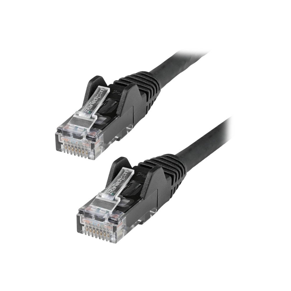 StarTech N6LPATCH1MBK 1M CAT6 ETHERNET CABLE - LSZH (LOW SMOKE ZERO HALOGEN) - 10 GIGABIT 250MHZ 10 - Image 2