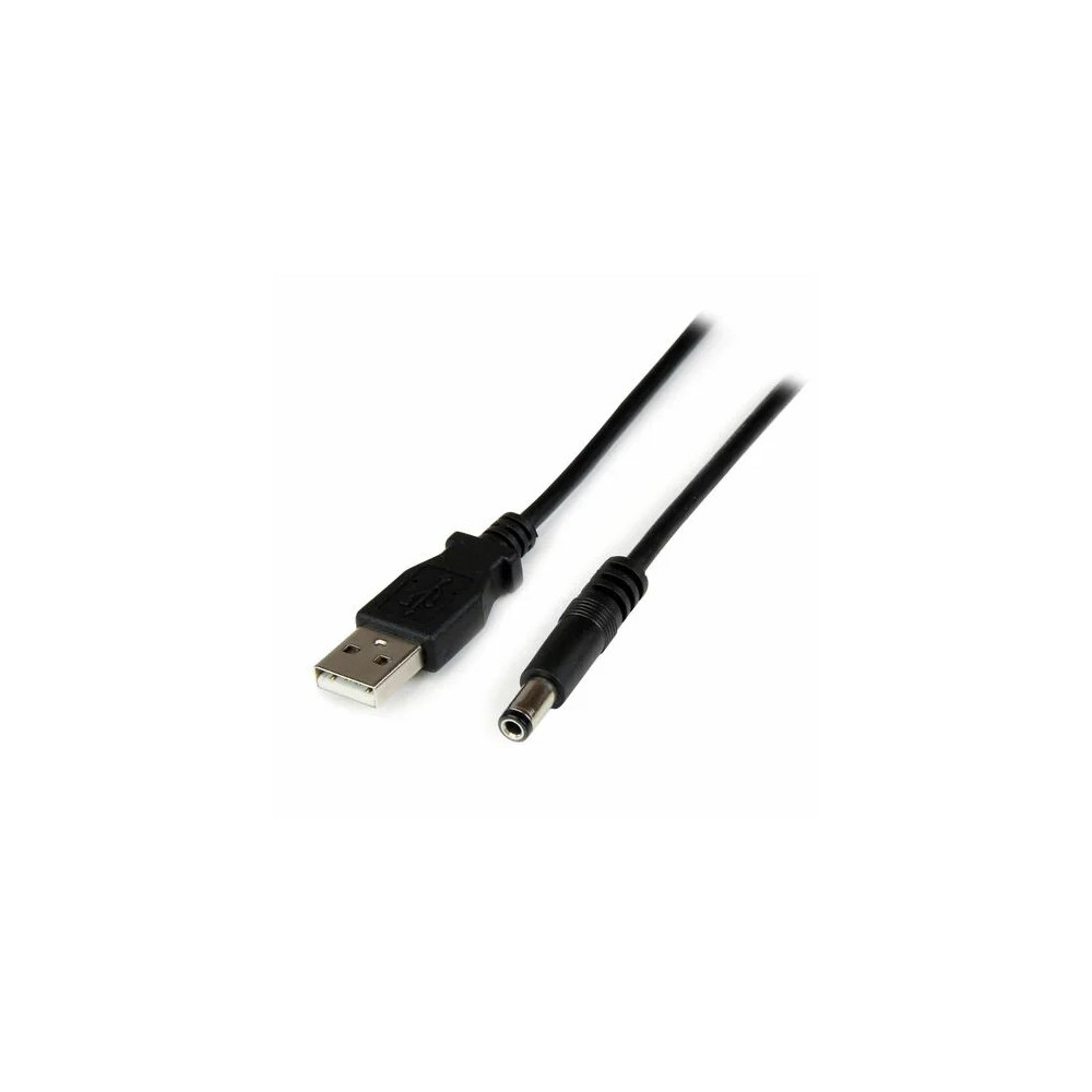 StarTech USB2TYPEN1M 1M USB A TO 5.5mm DC BARREL CONNECTOR (5V), LTW - Image 2