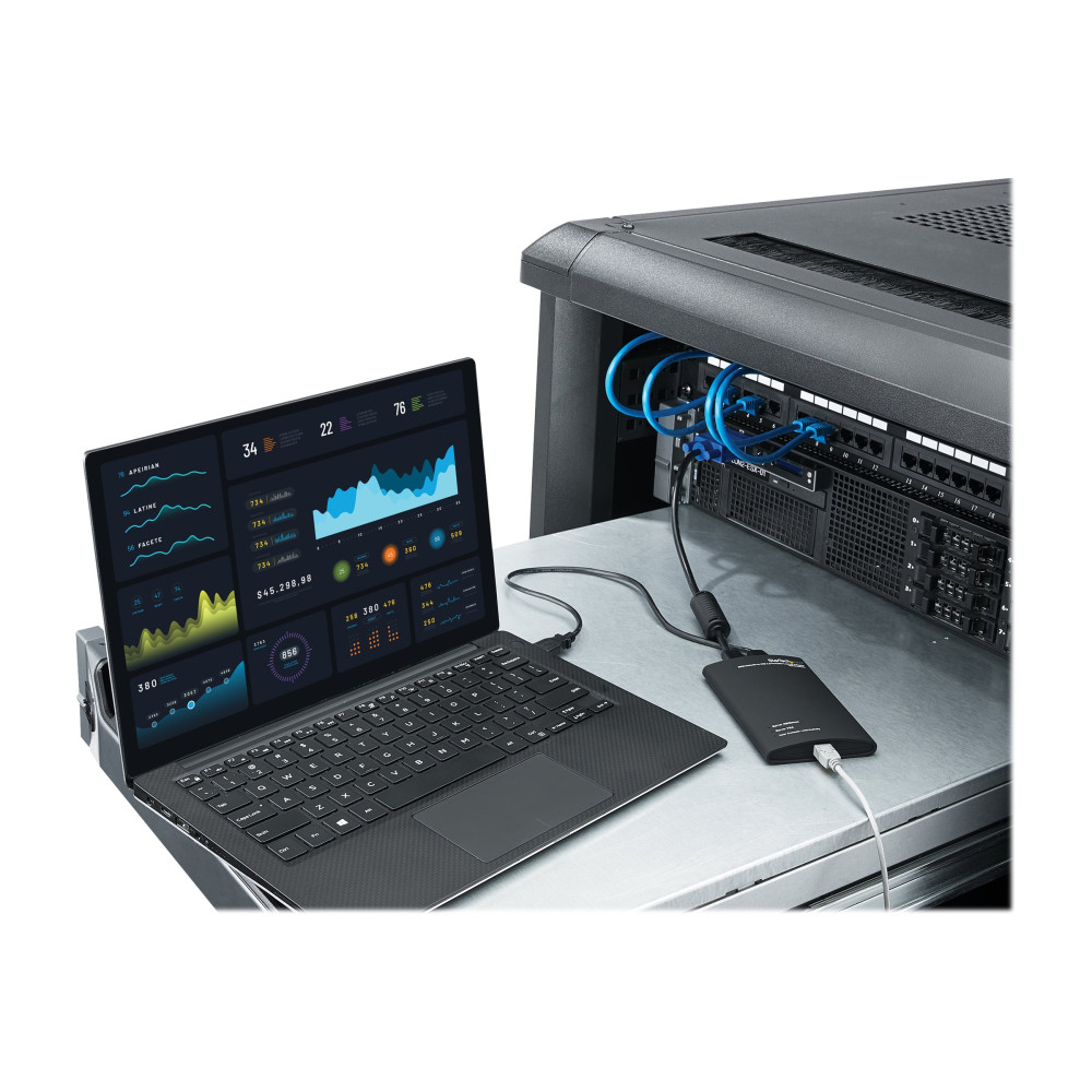 StarTech NOTECONS01 KVM CONSOLE TO USB 2.0 PORTABLE LAPTOP CRASH CART ADAPTER 2YR - Image 2