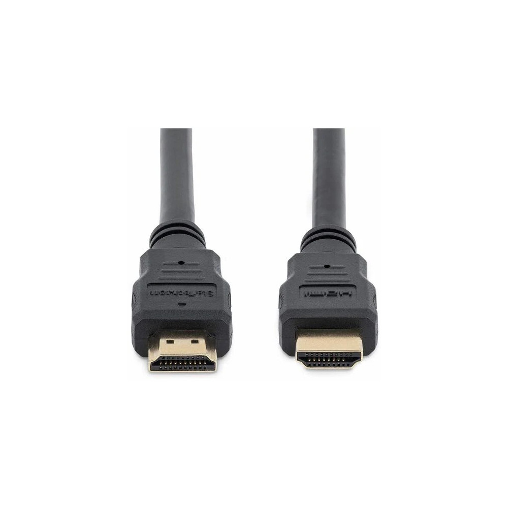 StarTech HDMM15 15ft/4.6m HDMI Cable, 4K High Speed HDMI Cable with Ethernet, Ultra HD 4K 30Hz Video, HDMI 1.4 Cable/HDMI Monitor Cord, Black - Cable for Blu-ray Player, HDTV, DVD Player, Stereo Receiver, Projector, TV - First End: 1 x 19-pin HD - Image 5