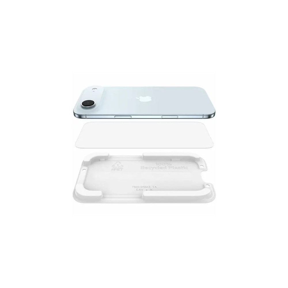 Belkin OVA192FQ ScreenForce UltraGlass 2 9H Screen Protector for Apple iPhone Air - For OLED iPhone Air - Drop Resistant, Impact Resistant, Scratch Resistant, Crack Resistant, Smudge Resistant