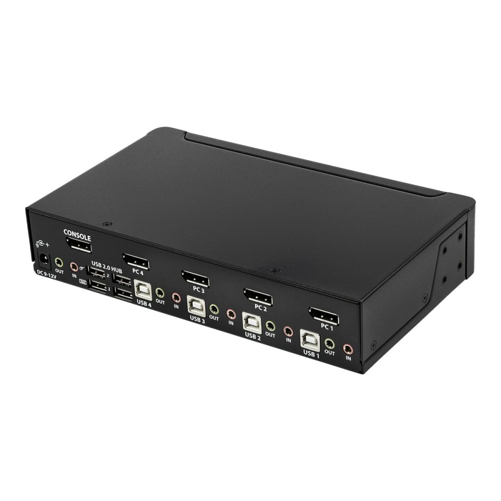 StarTech SV431DPUA2 4 PORT SINGLE DISPLAYPORT KVM SWITCH, 4K (60HZ), USB, 3YR - Image 3