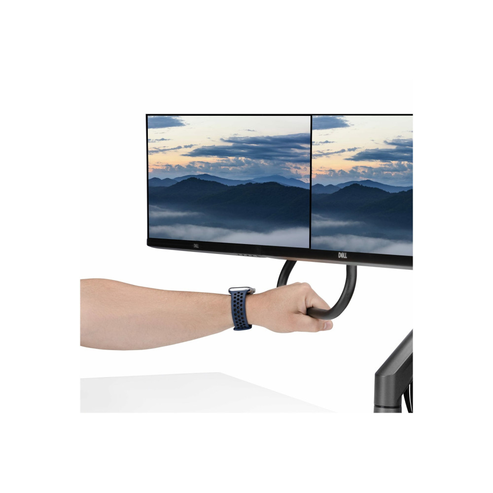 StarTech H2M1AS2-MONITOR-ARM DESK MOUNT DUAL MONITOR ARM W/ CROSSBAR, UP TO 27" DISPLAYS, 10 YR - Image 5
