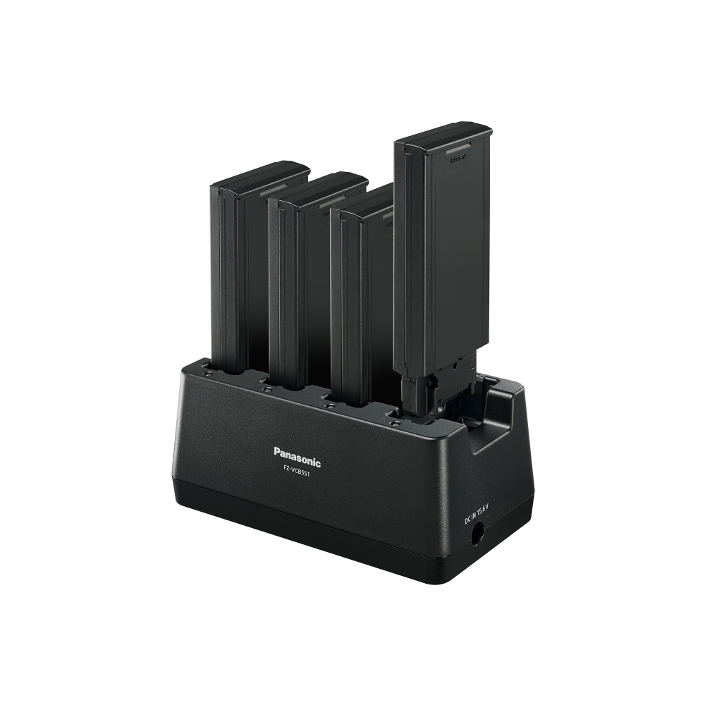 PANASONIC FZ-VCB551A 4-bay charger FZ-40, FZ-55, FZ-56 - Image 1
