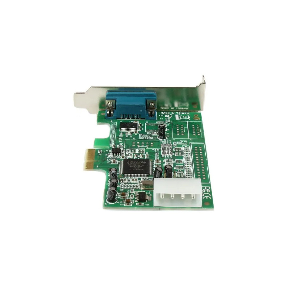 StarTech PEX1S553LP 1-port PCI Express RS232 Serial Adapter Card - PCIe Serial DB9 Controller Card 16550 UART - Low Profile - Windows/Linux - 1 port PCI Express RS232 serial controller card w/16550 UART/ASIX MCS9922CV-AA - Bi-directional speeds  - Image 5