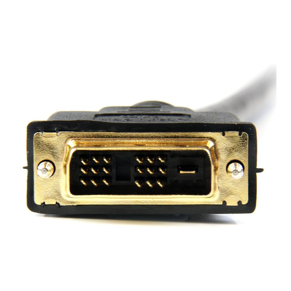 StarTech HDDVIMM3M 3M HDMI TO DVI-D ADAPTER CABLE, BLACK, LTW - Image 2