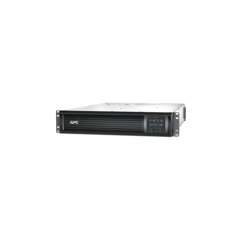 APC SMT3000RMI2UC Smart-UPS, Line Interactive, 3kVA, Rackmount 2U, 230V, 8x IEC C13+1x IEC C19 outlets, SmartConnect Port+SmartSlot, AVR, LCD - Image 1