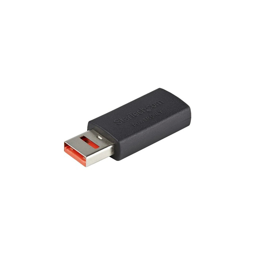 StarTech USBSCHAAMF USB-A SECURE CHARGINGDATA BLOCKER ADAPTER MALE/ FEMALE ADAPTER LTW - Image 1