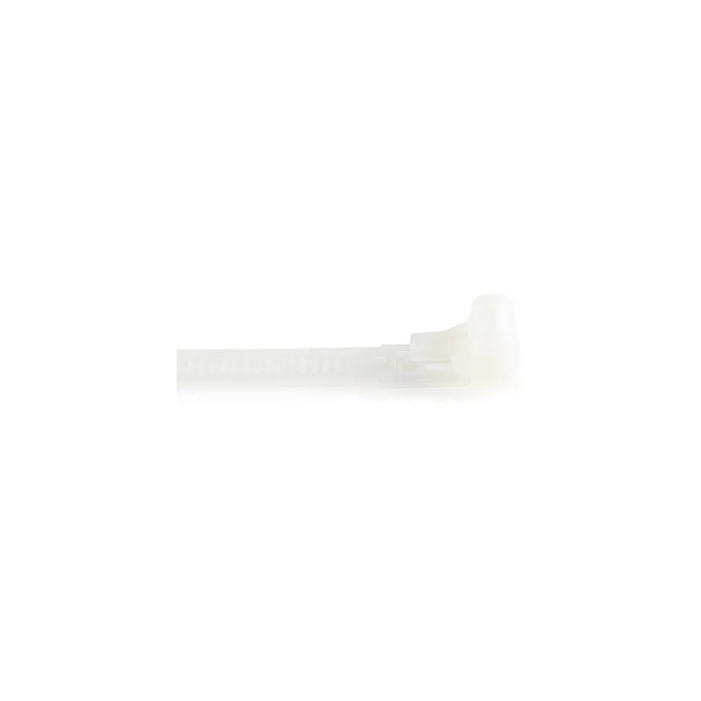 StarTech CBMZTRB10 10"(25CM) REUSABLE CABLE TIES - 1/4"(7MM) WIDE, 2-1/2"(65MM) BUNDLE DIA. 50LB - Image 2