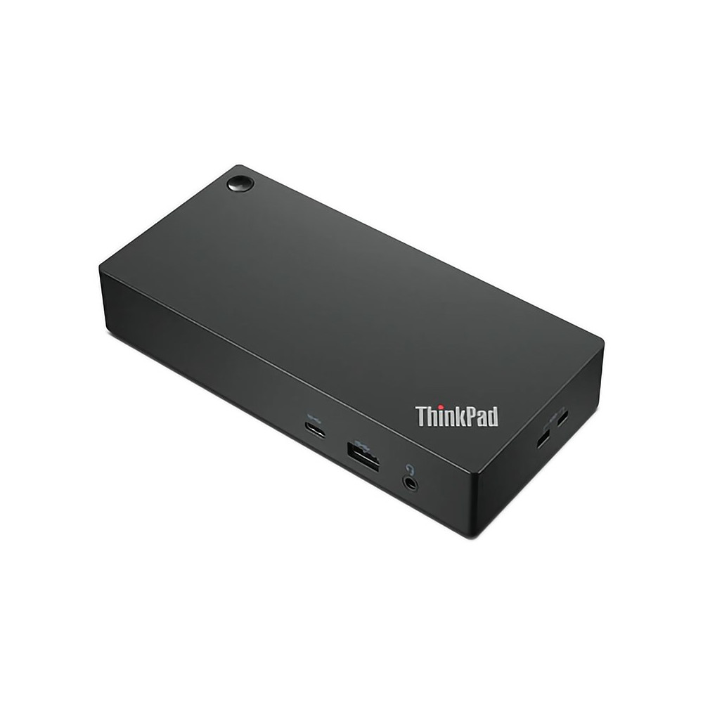 Lenovo 40AY0090AU ThinkPad Universal USB-C Docking Station - 90W 1xUSB-C 1xHDMI 2xDP 3xUSB 3.1 2xUSB 2.0 GLAN Audio for ThinkPad X1 Carbon X1 Yoga Tablet 10 - Image 1