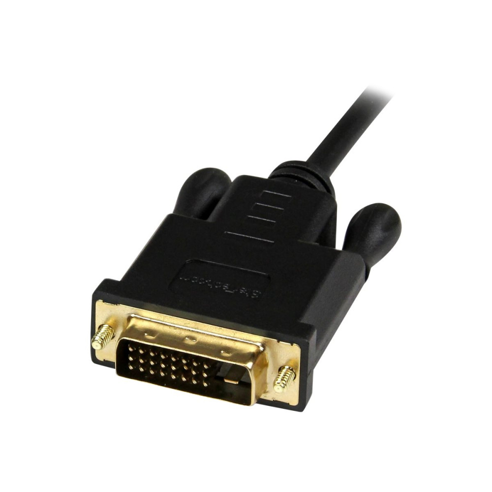 StarTech DP2DVIMM3BS 1M DP TO DVI ADAPTER CABLE - ACTIVE DP 1.2 TO DVI-D 3YR - Image 4