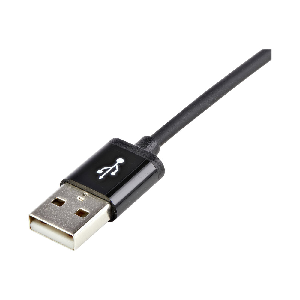 StarTech USBLT1MB 1 M (3 FT.) USB TO LIGHTNING CABLE - IPHONE / IPAD / IPOD CHARGER CABLE - HIGH SP - Image 2