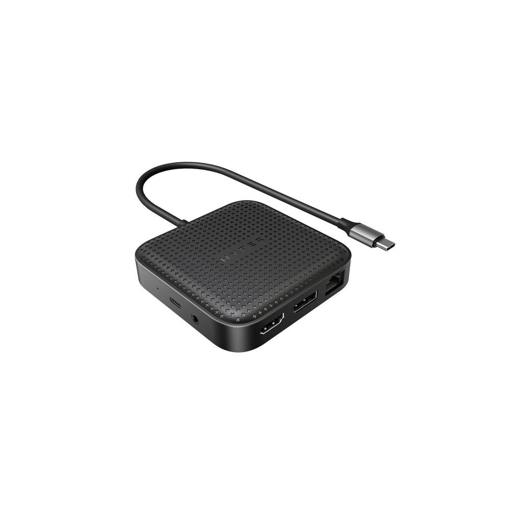 Targus HD583-GL HyperDrive USB4 Mobile Dock USB-C 100W PD Passthrough 8K@30Hz 4K@60Hz 1xDP1.4 1xHDMI2.1 2xUSB-A 1xUSB-C 1xUSB4 Black 2Y WTY - Image 1