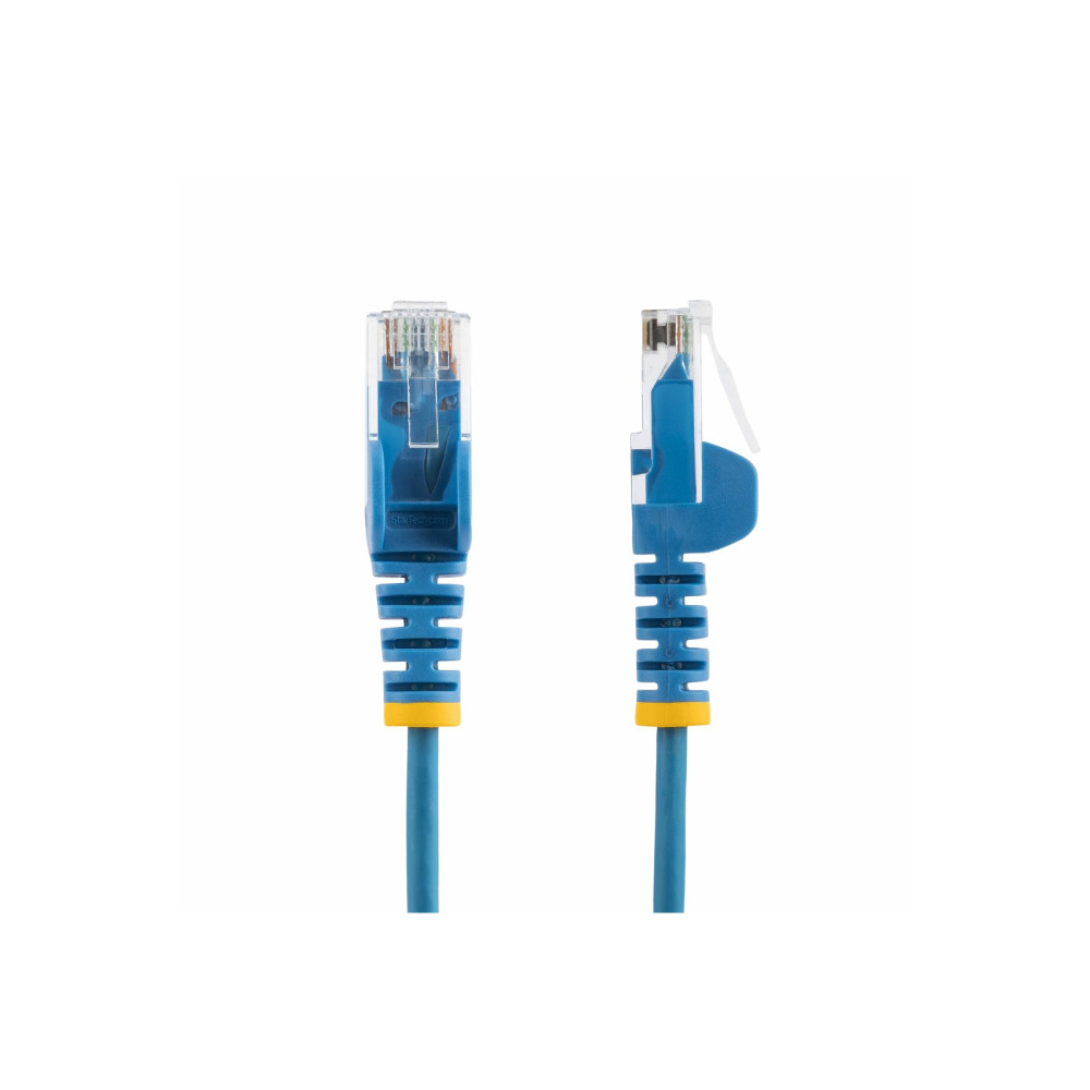 StarTech N6PAT5MBLS 5m Blue Slim CAT6 Ethernet Cable, Snagless, 28AWG, LSZH, LTW - Image 1