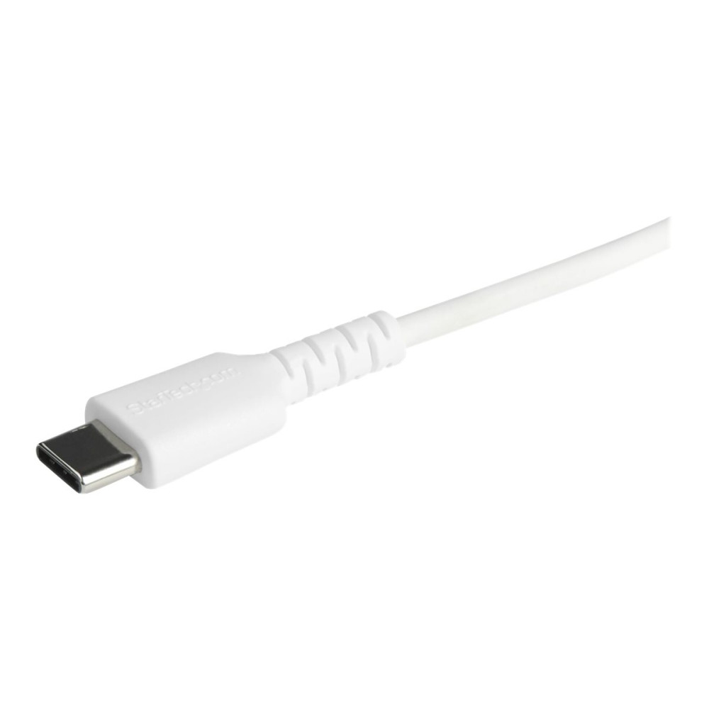 StarTech RUSBCLTMM1MW 1M USB-C TO LIGHTNING CHARGE/SYNC CABLE, DURABLE, MFi, WHITE, 2YR - Image 2