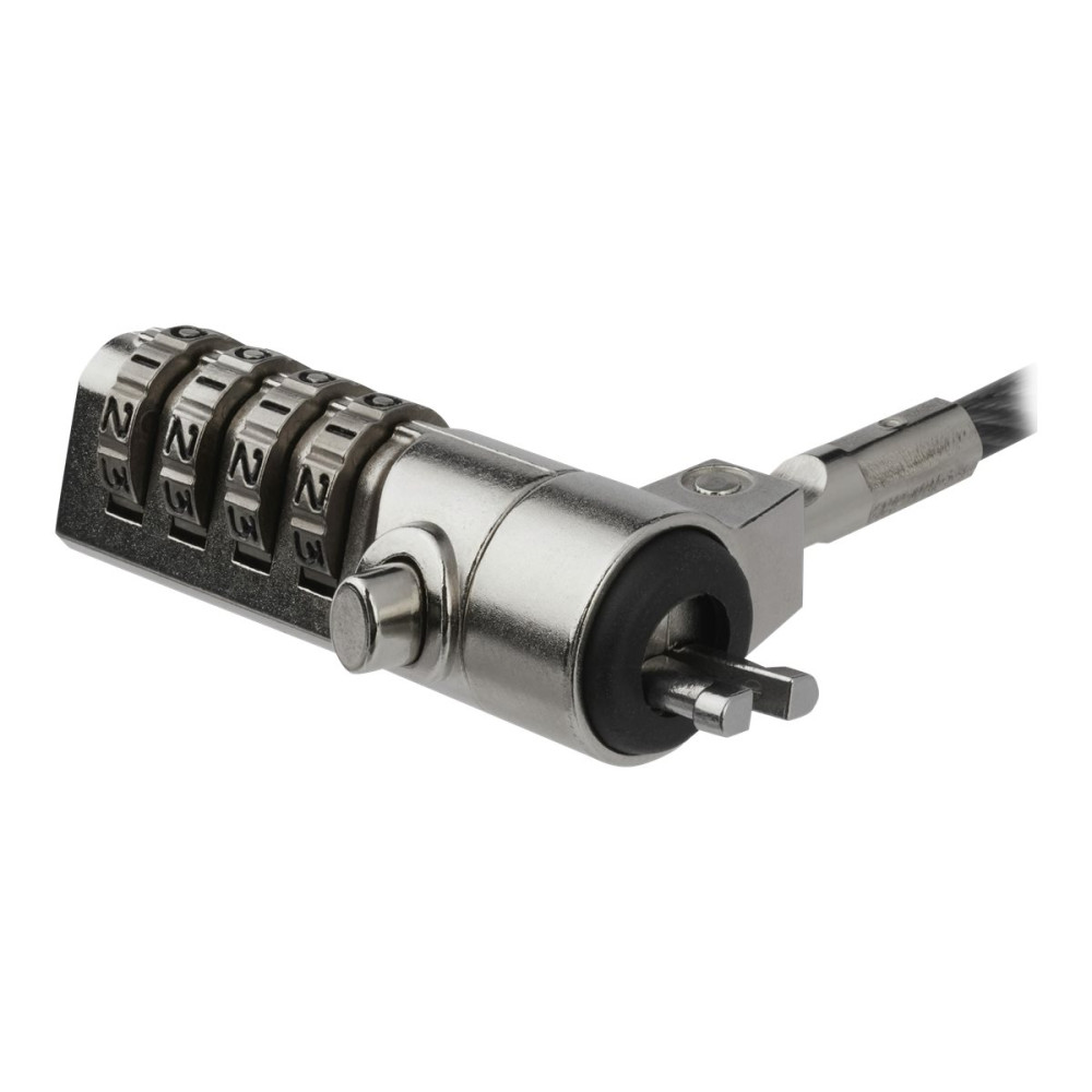 StarTech LTLOCK4D 2M LAPTOP CABLE LOCK - STEEL COMBINATION SECURITY K-SLOT LOCK 2YR - Image 4