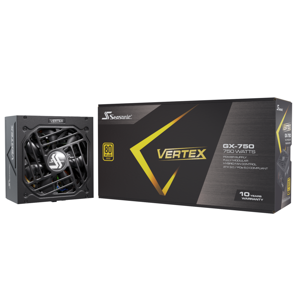 Seasonic PSUSEAVERTEX750GX VERTEX 750W (GX-750) 80 PLUS Gold Modular PSU ATX 3.0 - Image 6