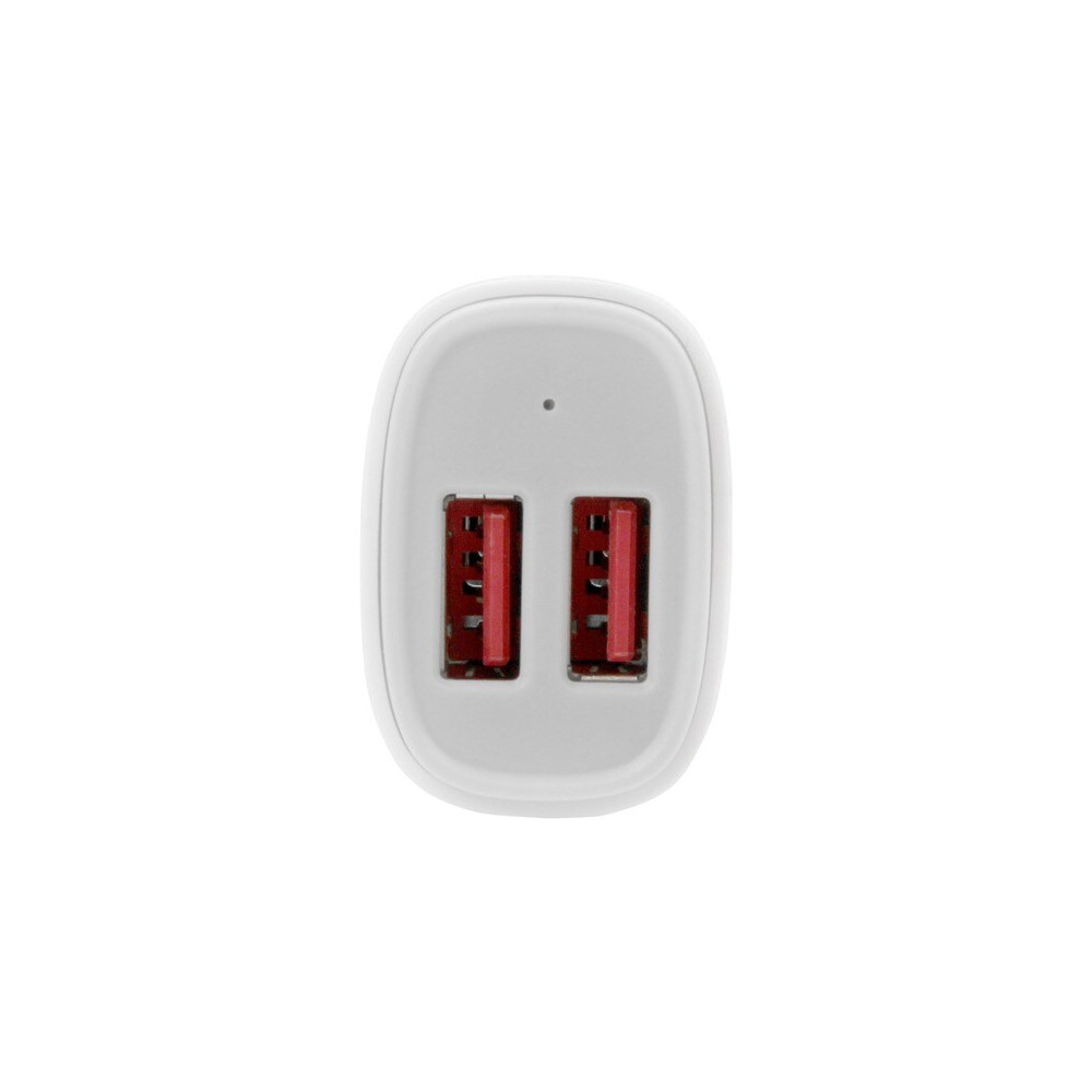 StarTech USB2PCARWHS DUAL-PORT USB CAR CHARGER - 24W/4.8A - WHITE - Image 2