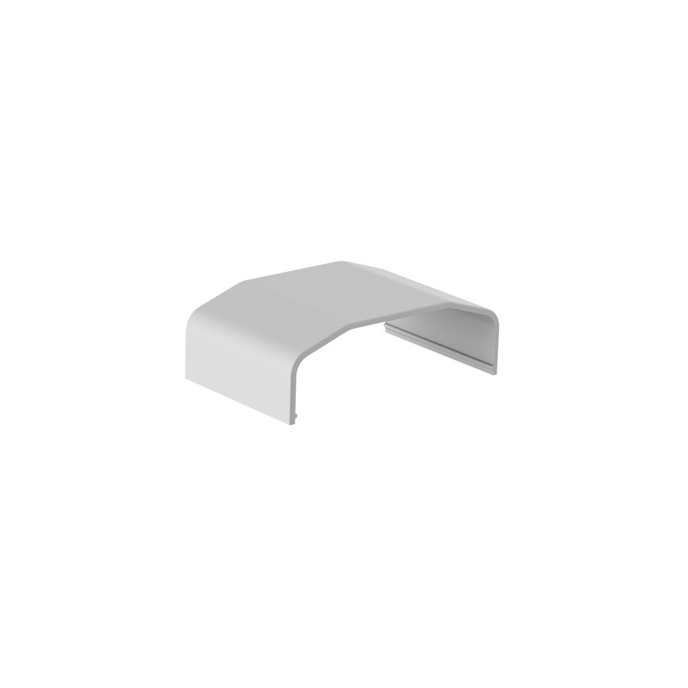 Brateck CC07-J1-W Plastic Cable Cover Joint Material:ABS Dimensions 64x21.5x40mm - White - Image 1