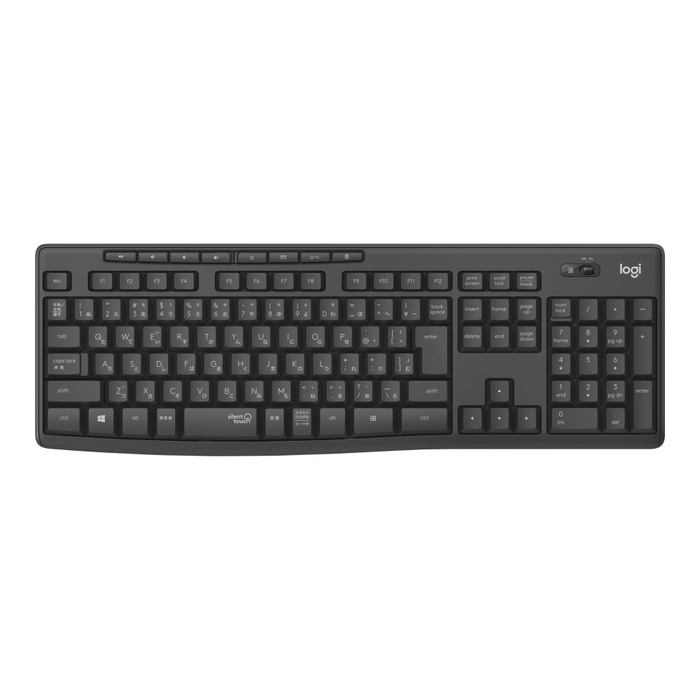Logitech 920-009814 MK295 WIRELESS SILENT KEYBOARD AND MOUSE COMBO, 2.4GHZ USB RECEIVER - 1YR WTY - Image 1