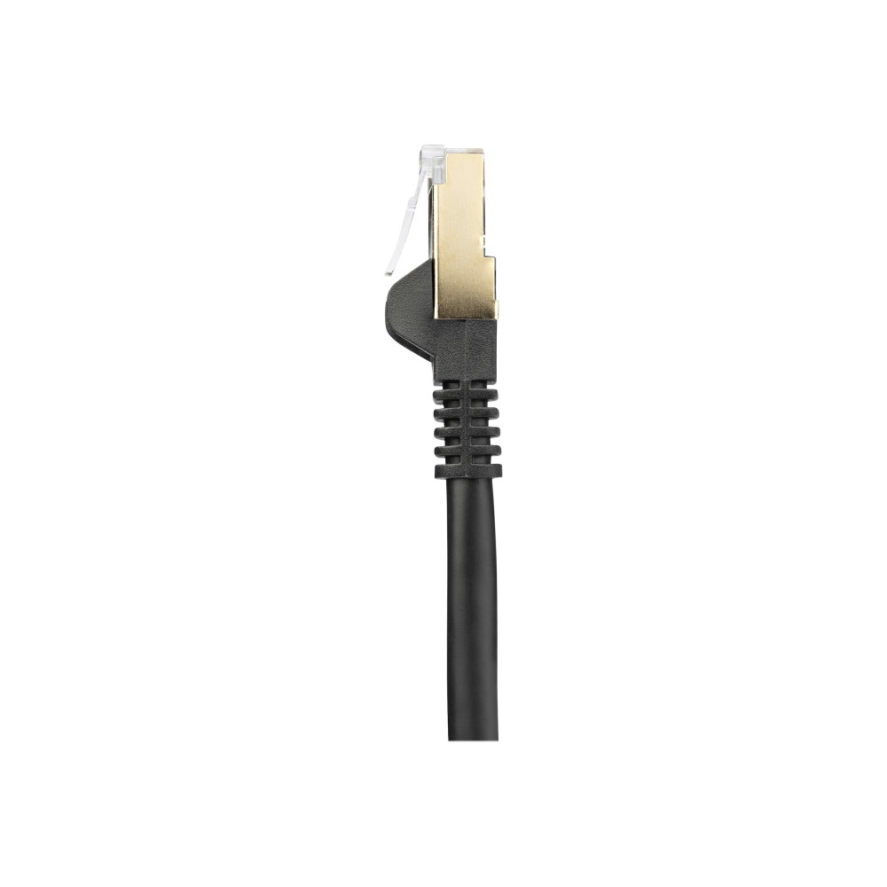 StarTech 6ASPAT7MBK 7M CAT6A ETHERNET CABLE - 10 GIGABIT SHIELDED SNAGLESS RJ45 100W POE PATCH CO - Image 3