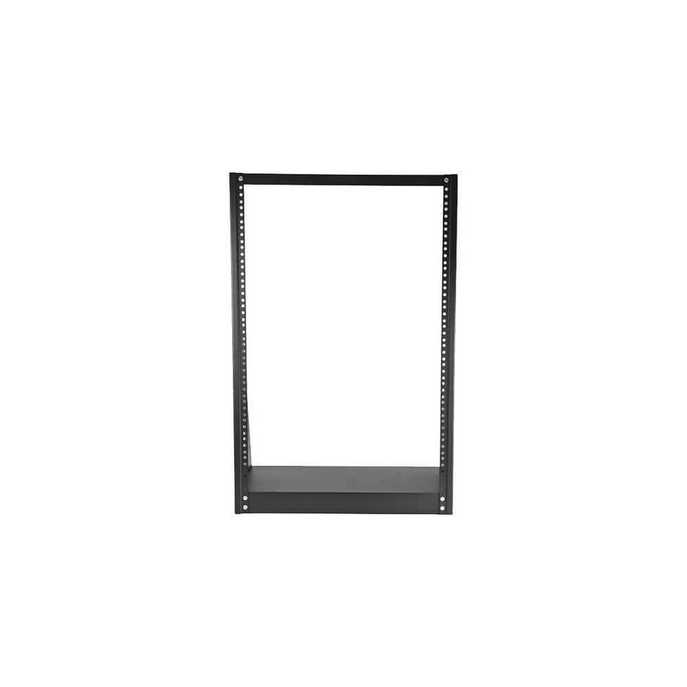 StarTech 2POSTRACK16 2-Post 16U Heavy-Duty Desktop Server Rack, Small Open Frame 19in Network Rack for Home/Office IT Equipment, TAA Compliant - 16U 2-Post Open frame desktop rack unit for 19" servers/data/studio units - For small office/home sp - Image 3