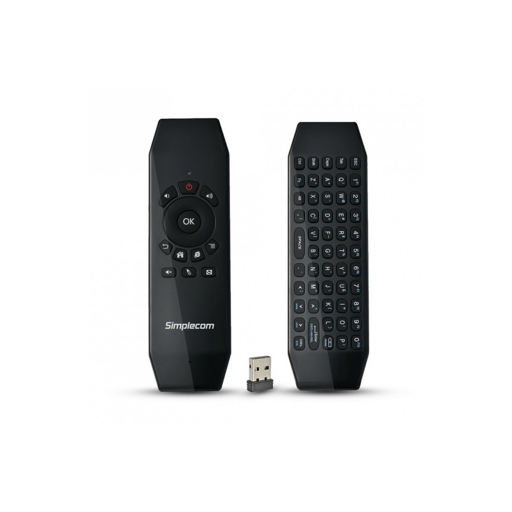 Simplecom RT150 2.4GHz Wireless Remote Air Mouse Keyboard with IR Learning - Image 1
