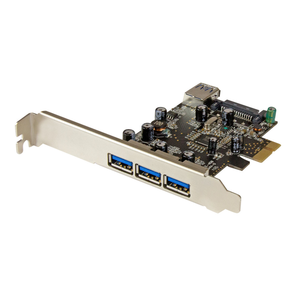 StarTech PEXUSB3S42 4PORT PCIe USB 3.0 ADAPTER CARD - 1 Int & 3 Ext - Image 4