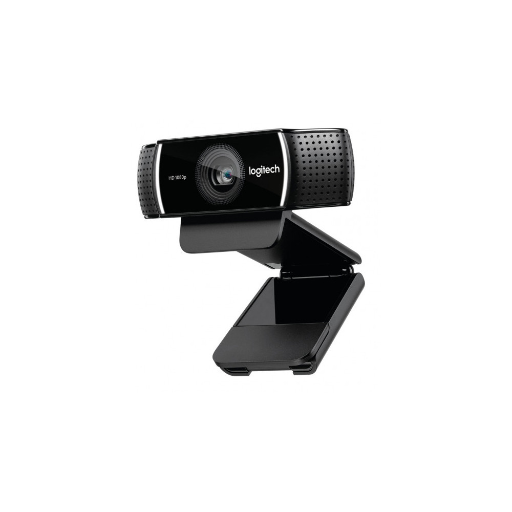 Logitech 960-001090 C922 Pro Stream Full HD Webcam 30fps at 1080p Autofocus Light Correction 2 Stereo Microphones 78° FoV 3mths XSplit License (EOL) - Image 1