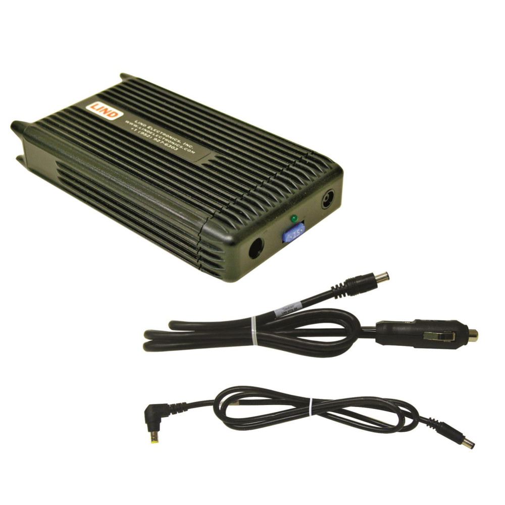 LIND PA1555-877 Toughbook Vehicle Charger, 80W - Image 1