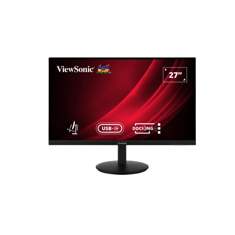 ViewSonic VG2709U-2K 27' VG 2K SuperClear IPS, Docking, USB-C, Daisy Chain,DP In/Out,RJ45,100w PD,Height Adjustable 3y Advance Replacement,Business Monitor,3YARW - Image 1