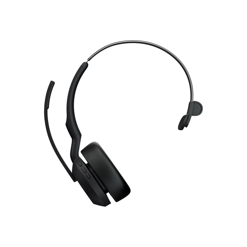 Jabra 25599-899-899 WIRELESS EVOLVE2 55 MS MONO BLUETOOTH ANC HEADSET+LINK390C, USB-C - Image 1